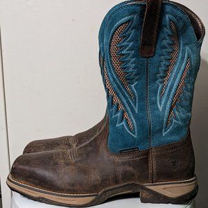 Ariat Anthem VentTEK Composite Toe Work Boot Women's 11 Cowboy Ranch Leather